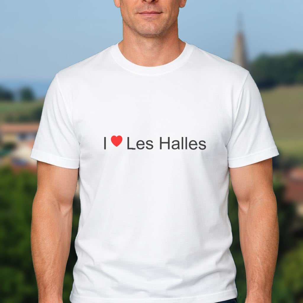 T-shirt I love les halles