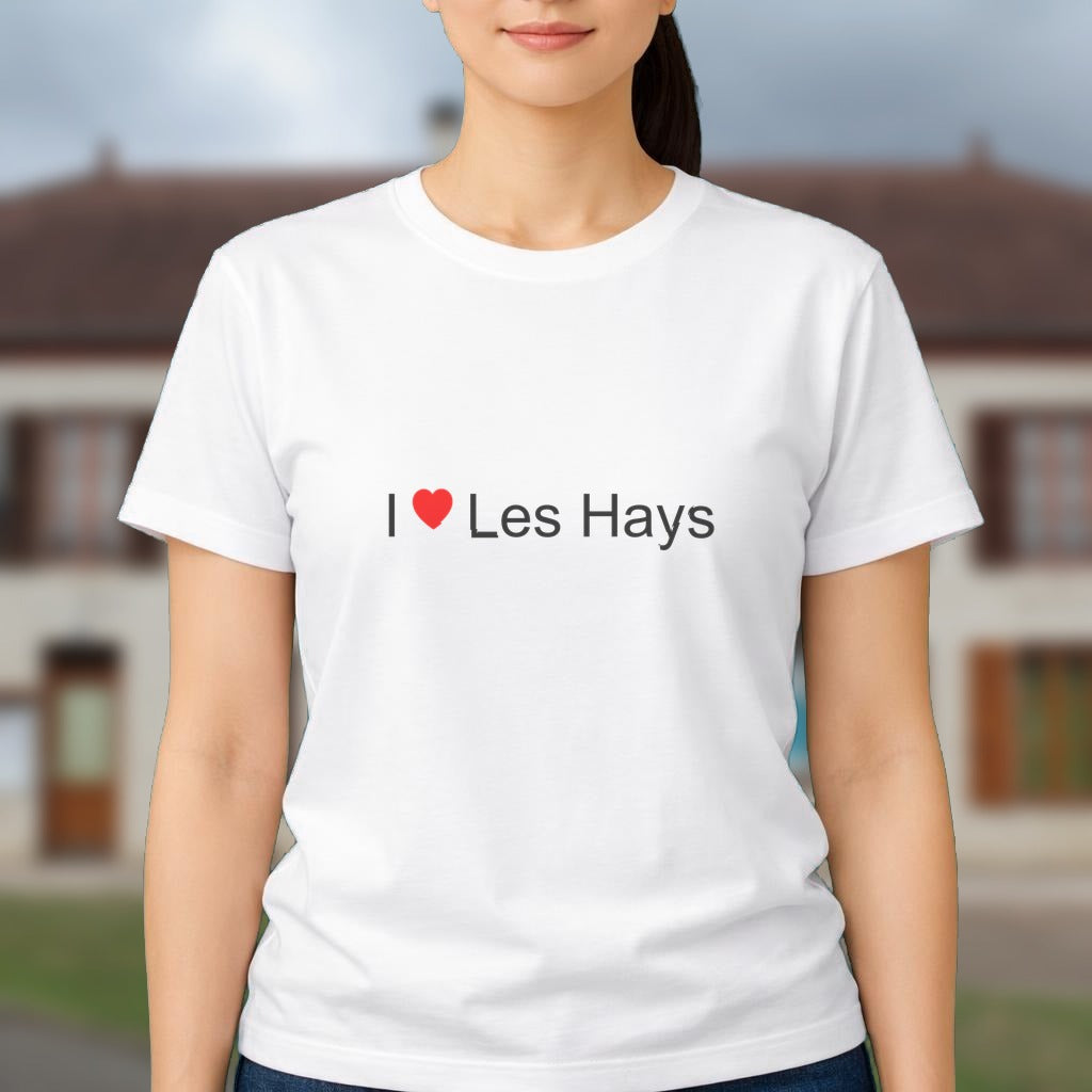 T-shirt I love les hays