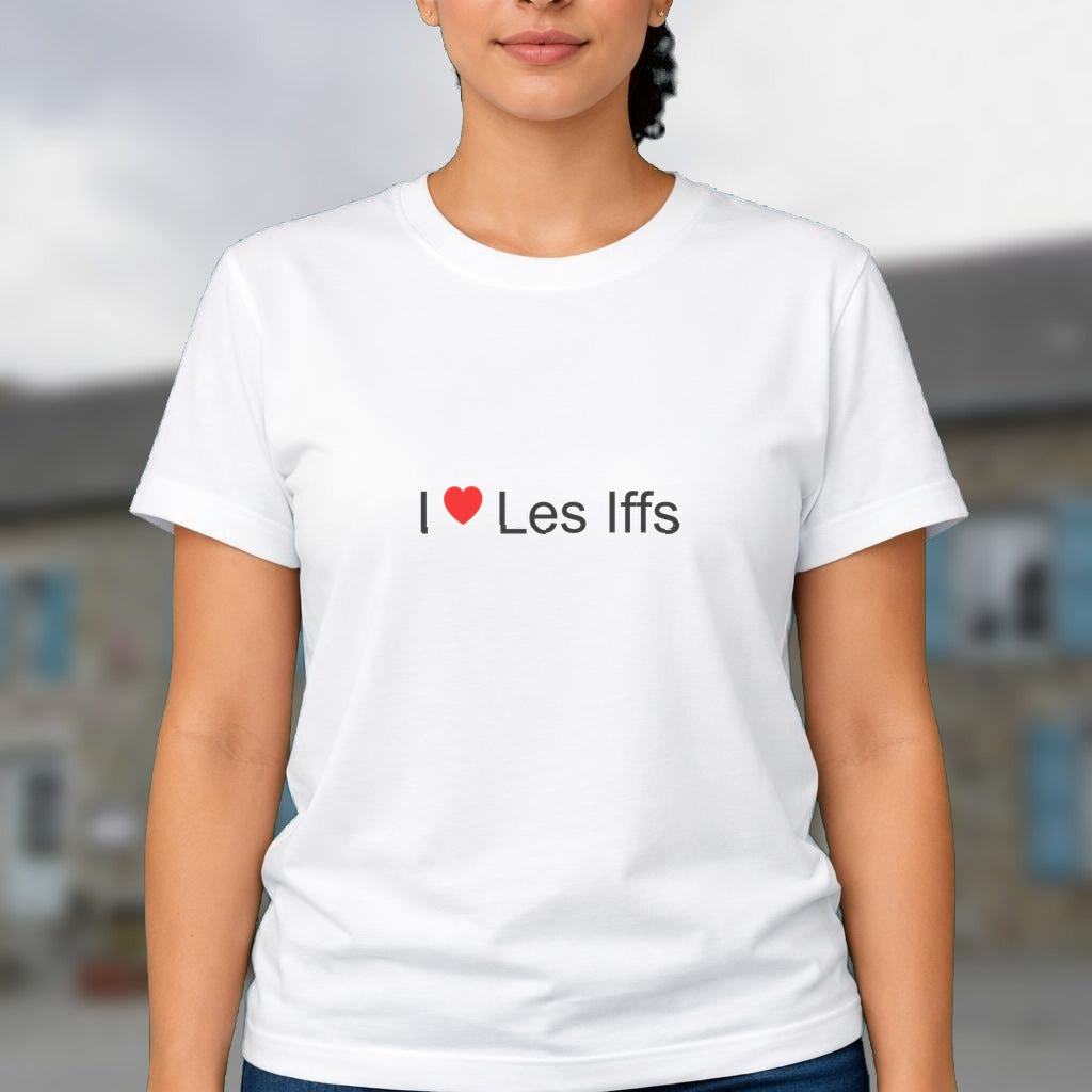 T-shirt I love les iffs