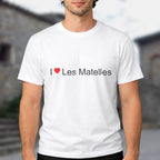 T-shirt I love les matelles