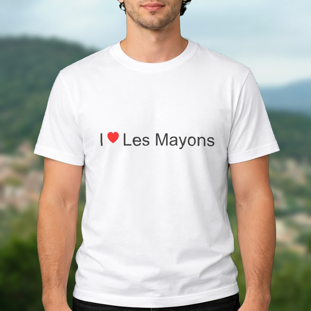 T-shirt I love les mayons