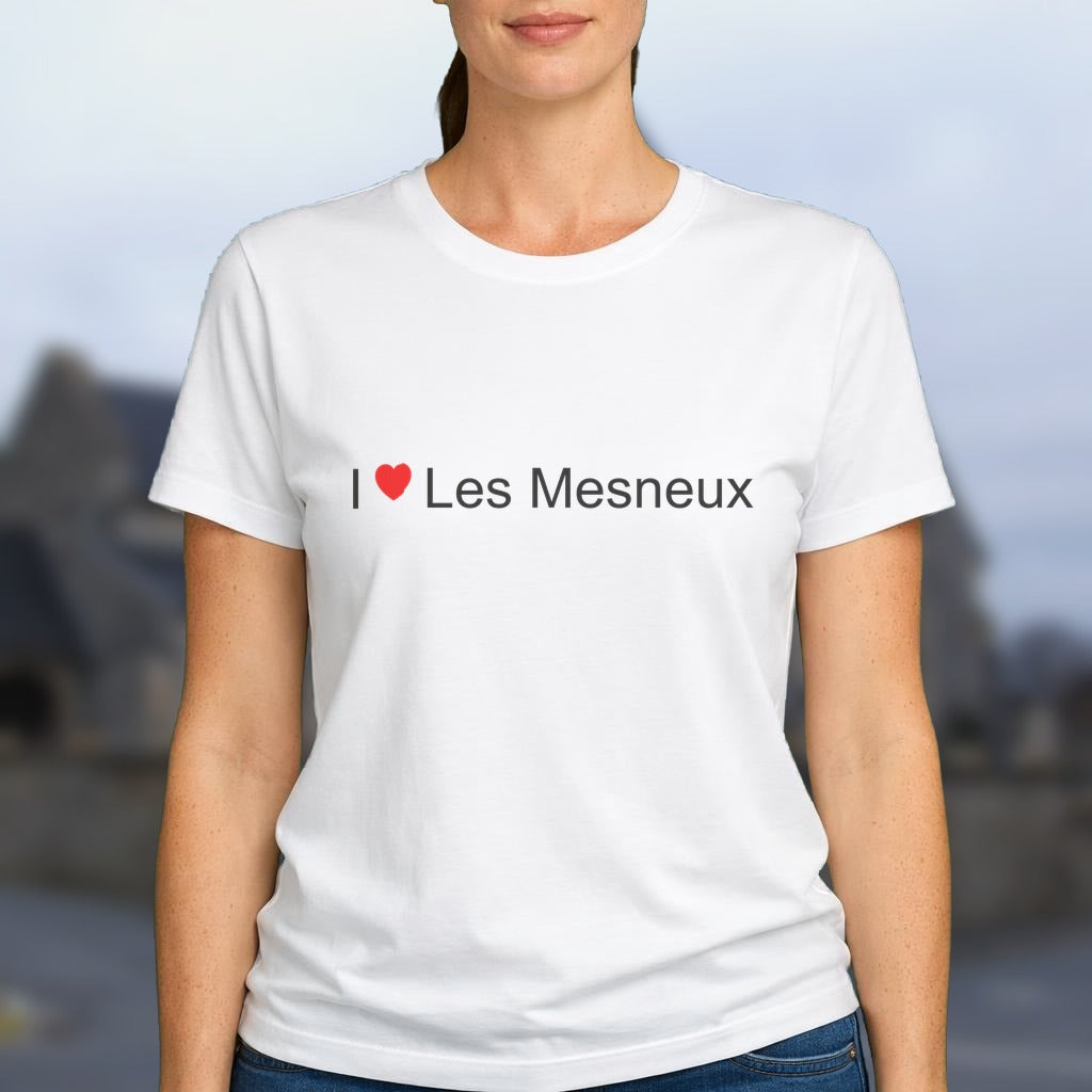 T-shirt I love les mesneux