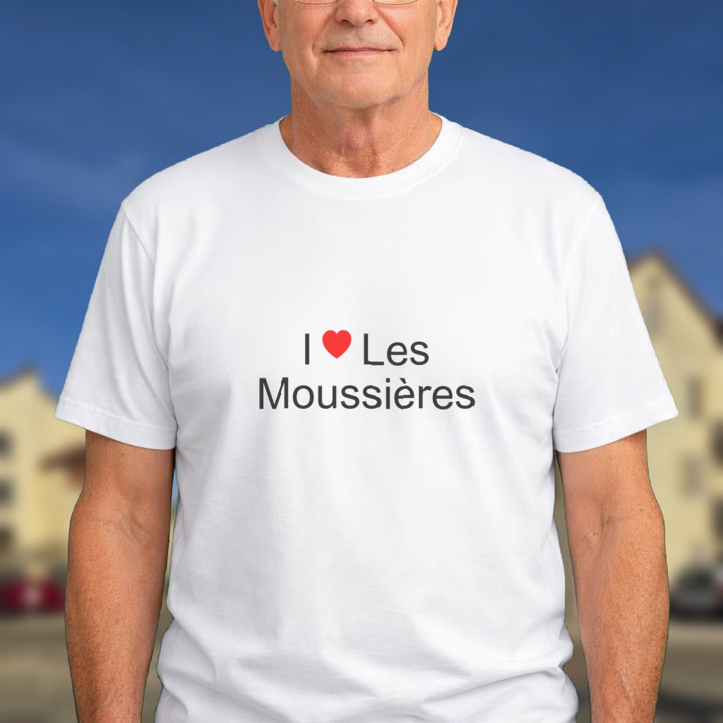 T-shirt I love les moussières