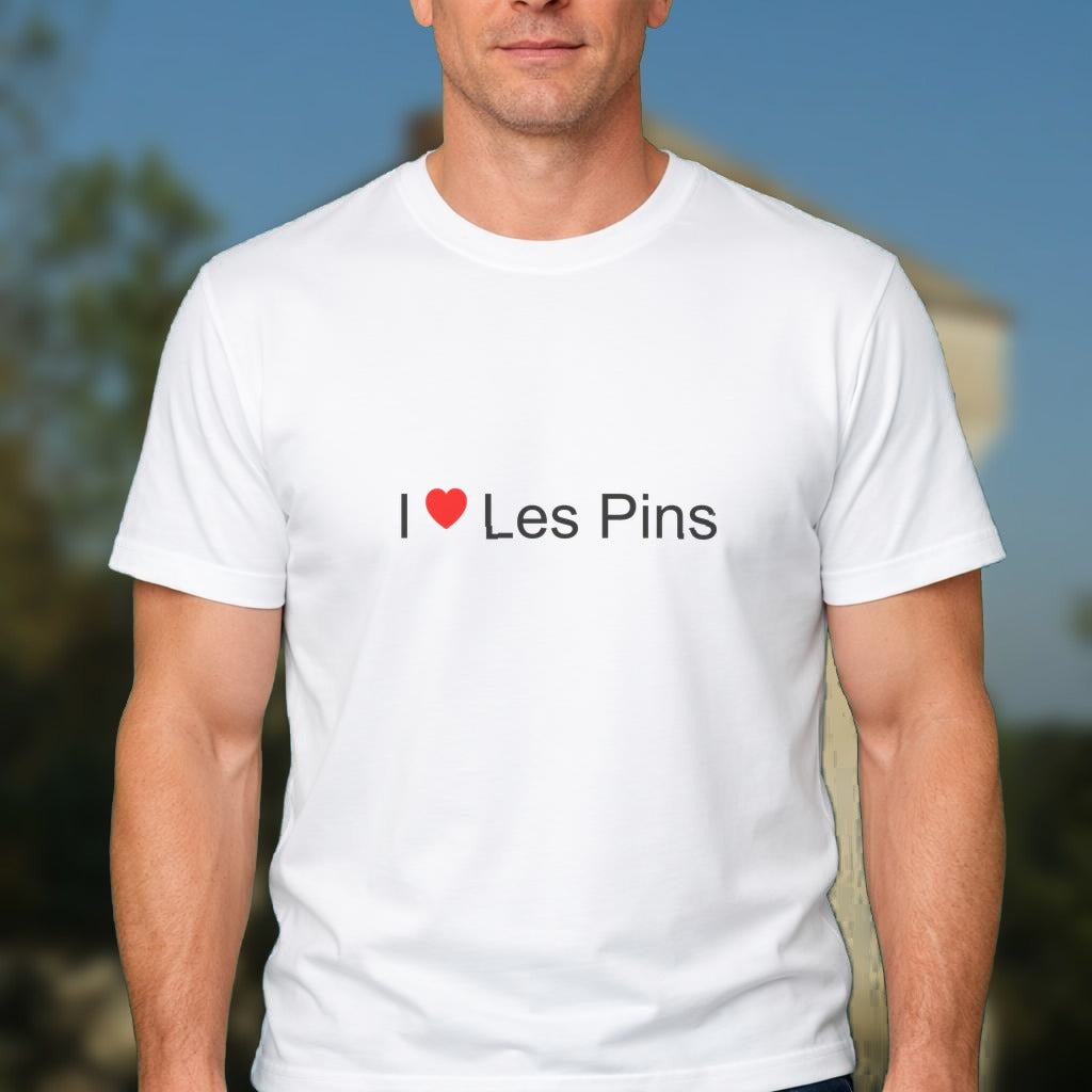 T-shirt I love les pins