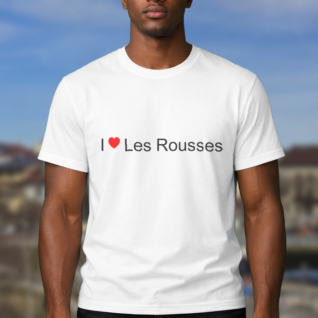 T-shirt I love les rousses
