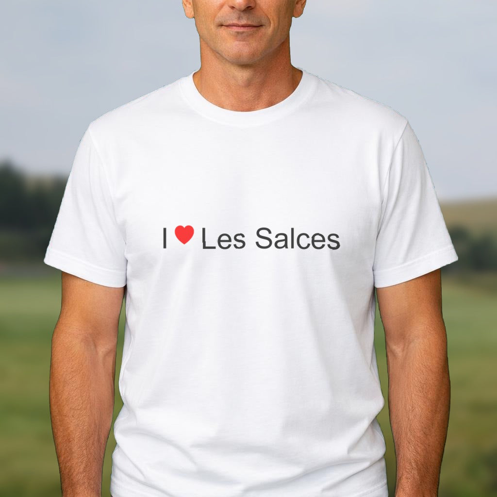 T-shirt I love les salces