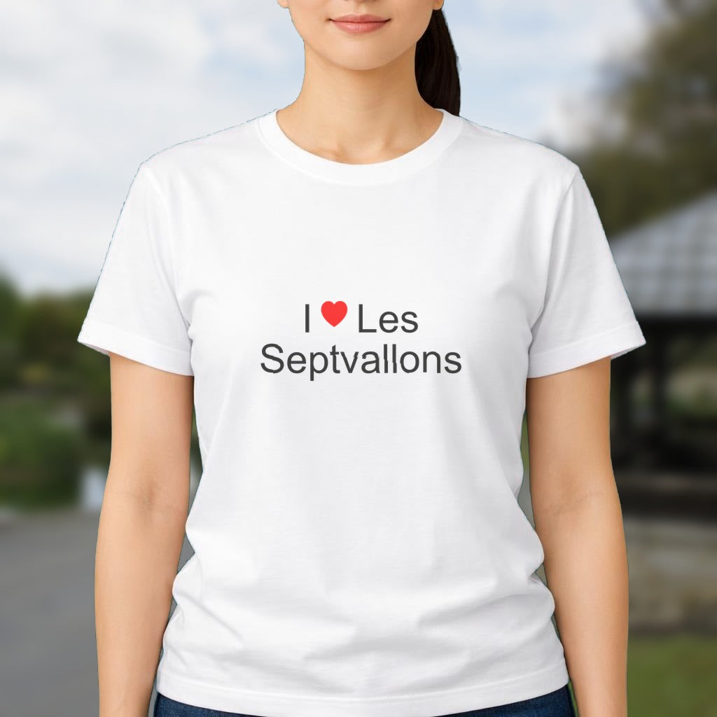 T-shirt I love les septvallons