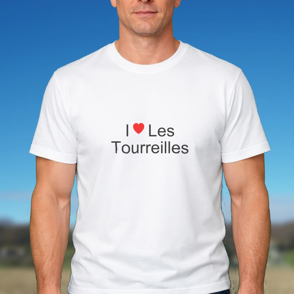 T-shirt I love les tourreilles