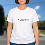 T-shirt I love lespinoy