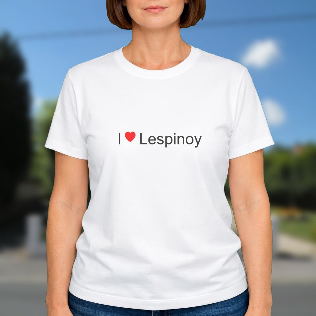 T-shirt I love lespinoy