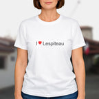 T-shirt I love lespiteau