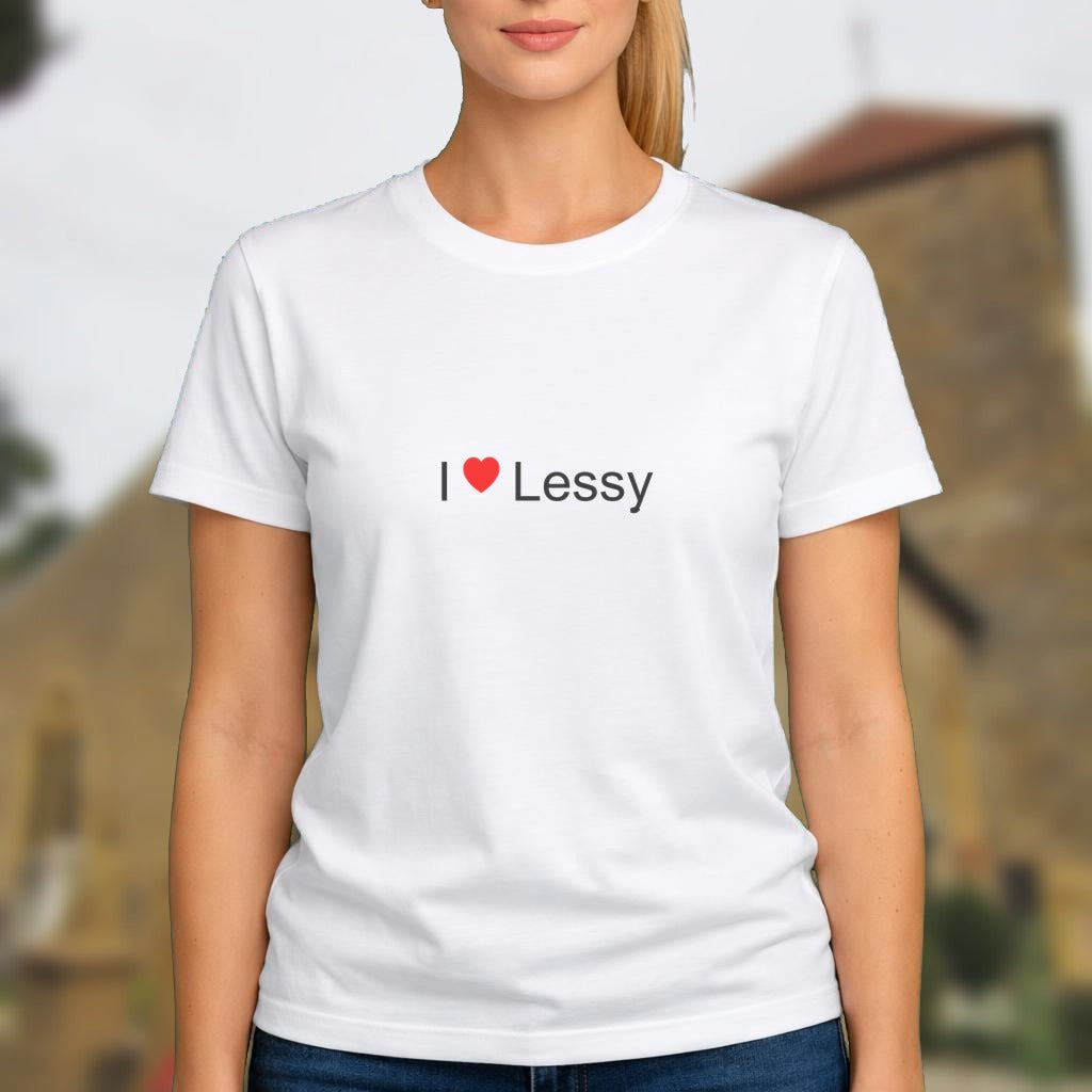 T-shirt I love lessy