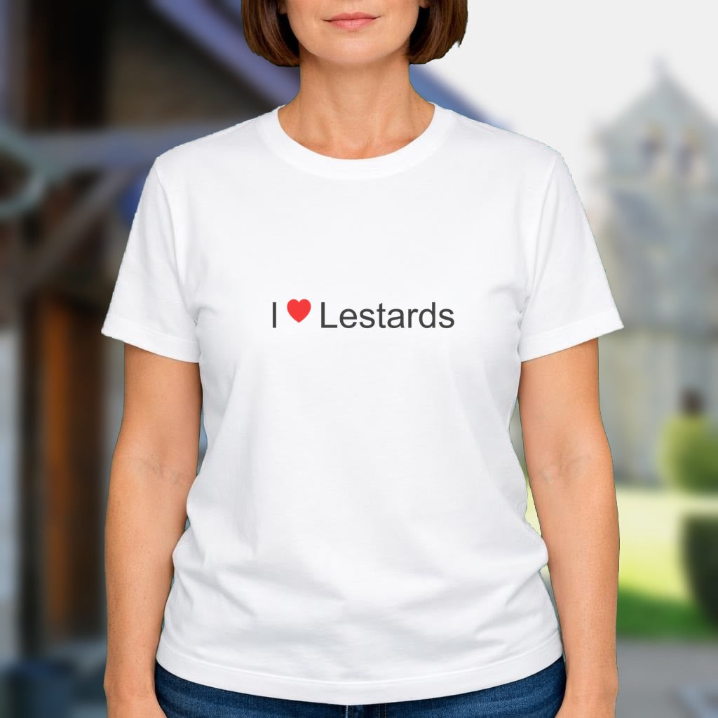 T-shirt I love lestards