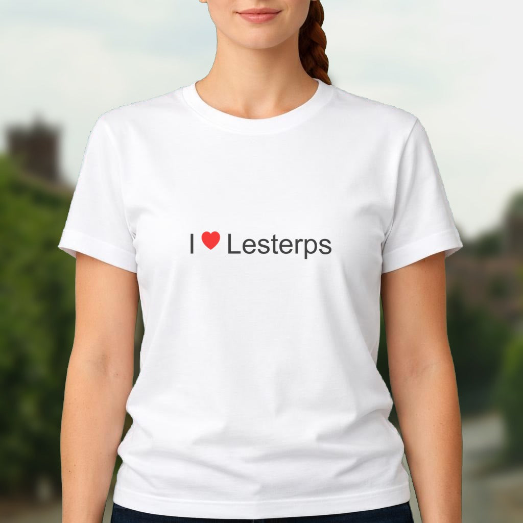 T-shirt I love lesterps