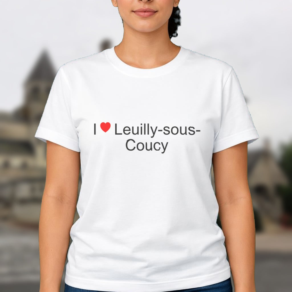 T-shirt I love leuilly-sous-coucy