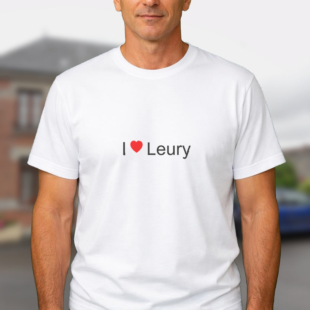 T-shirt I love leury