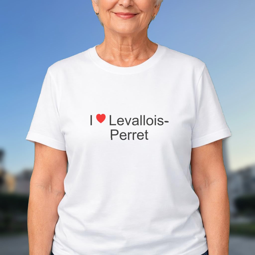 T-shirt I love levallois-perret