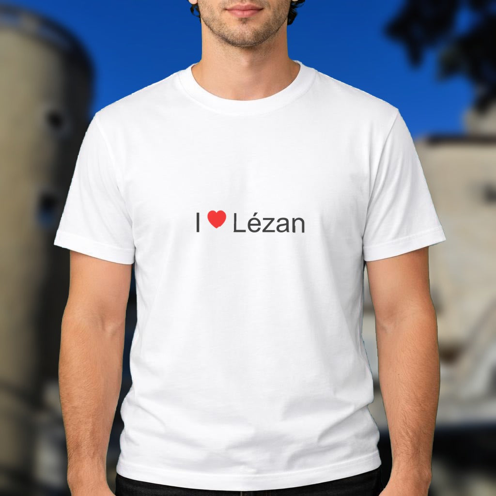T-shirt I love lézan