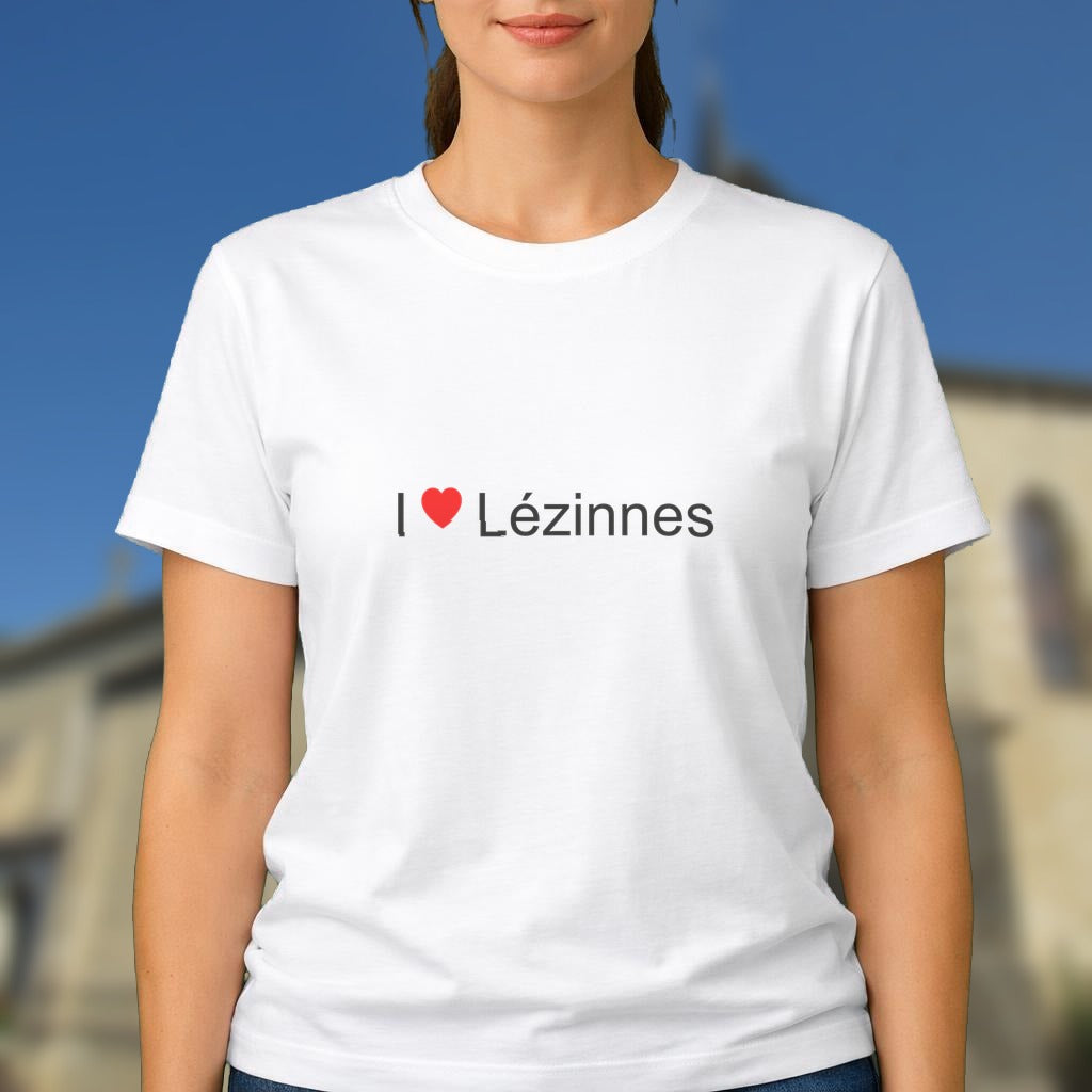 T-shirt I love lézinnes