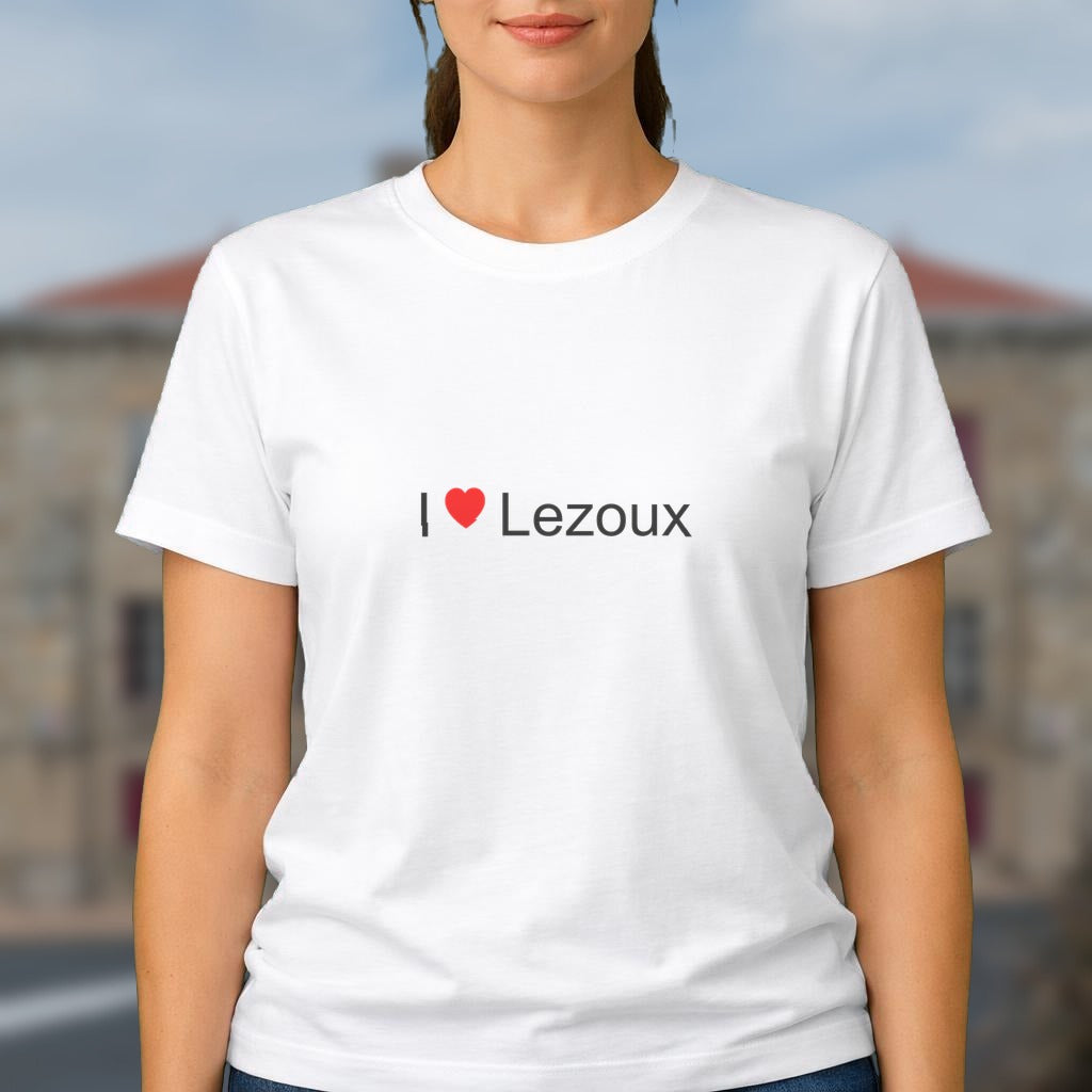 T-shirt I love lezoux