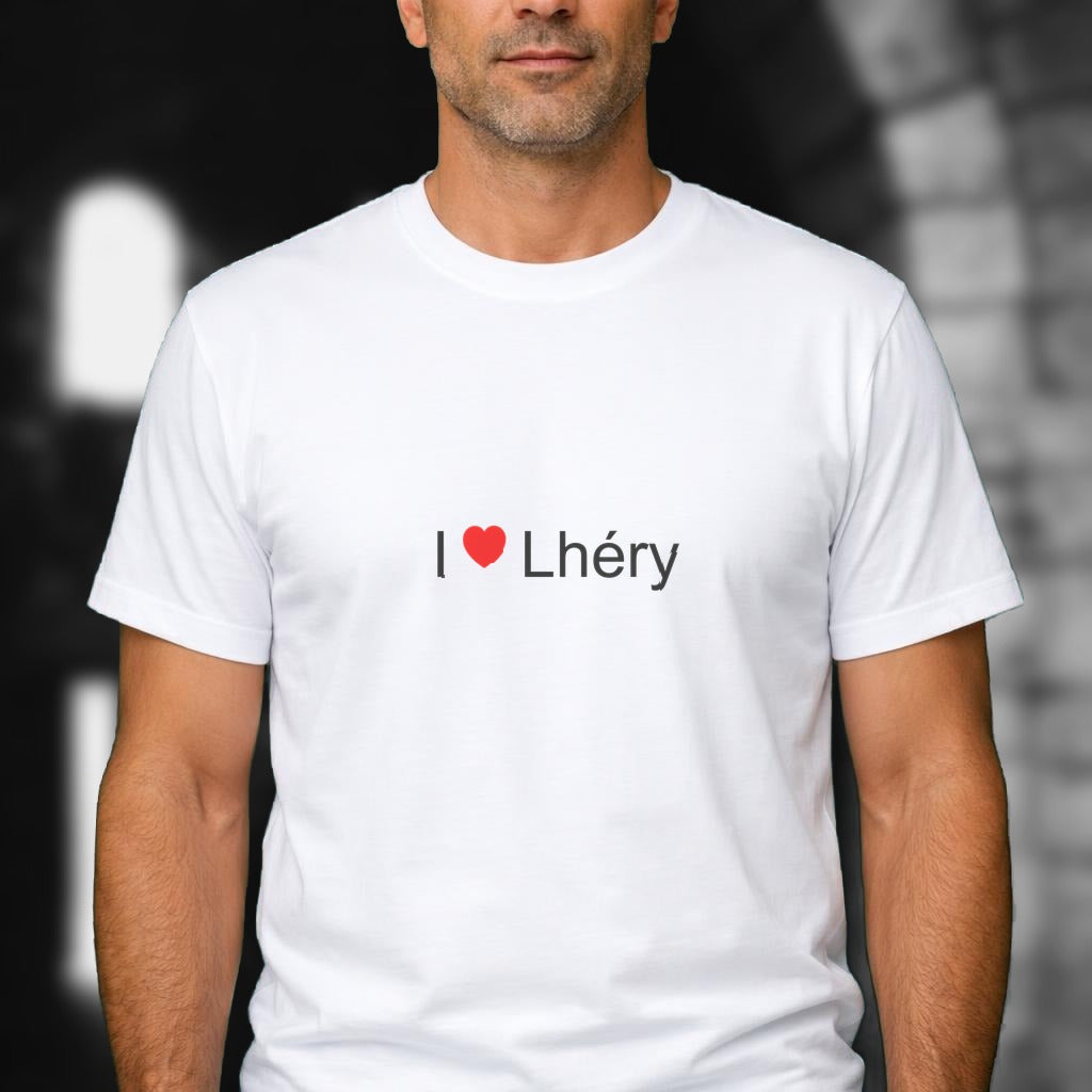 T-shirt I love lhéry