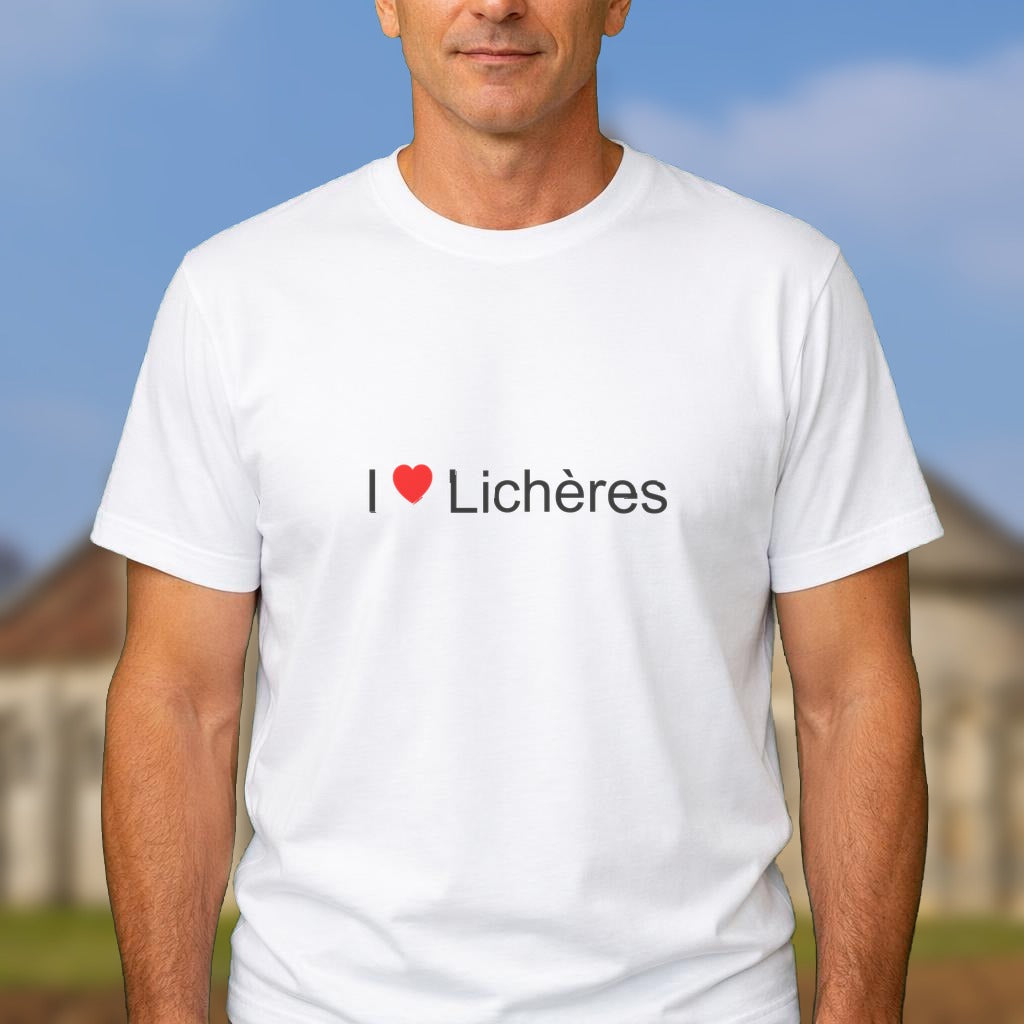 T-shirt I love lichères