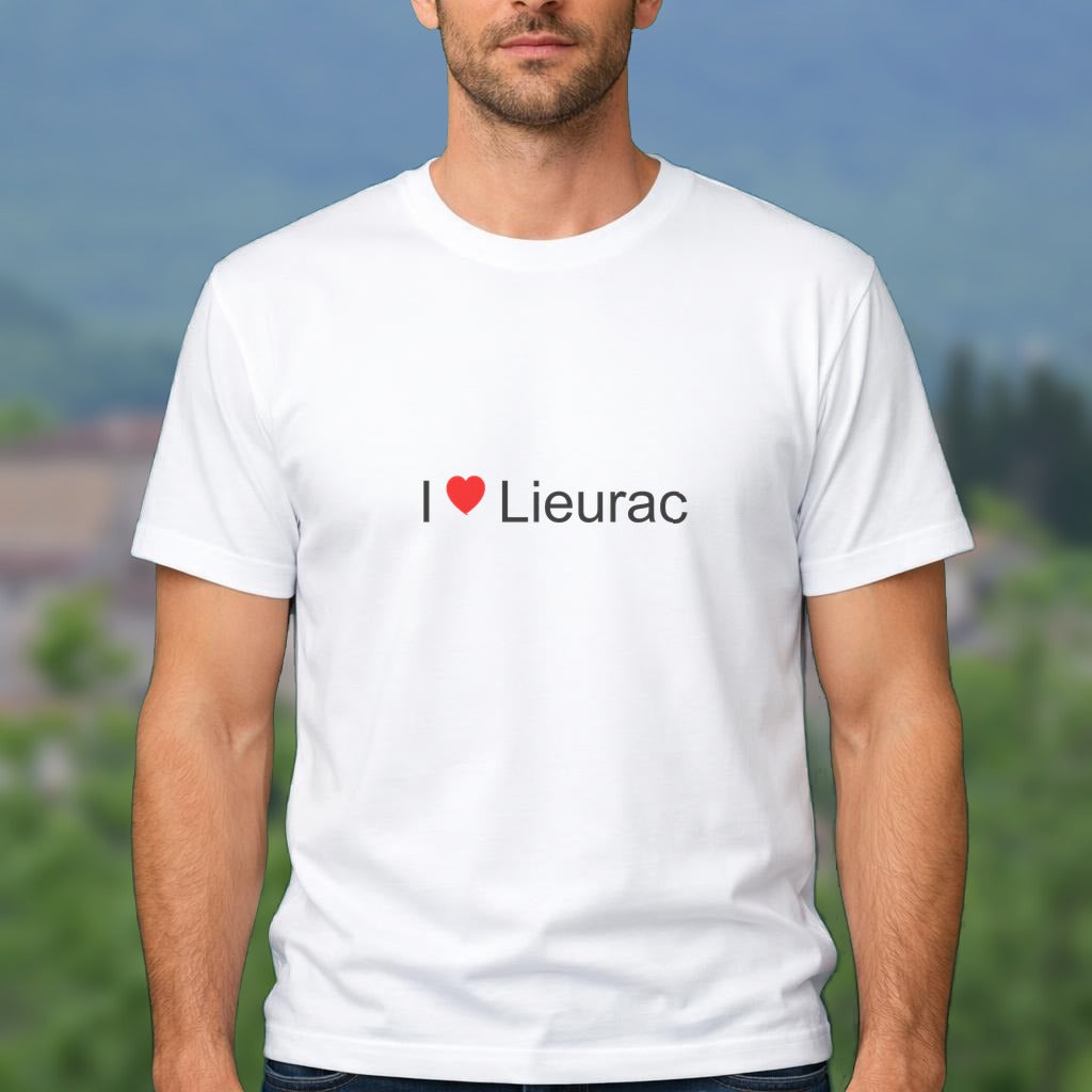 T-shirt I love lieurac