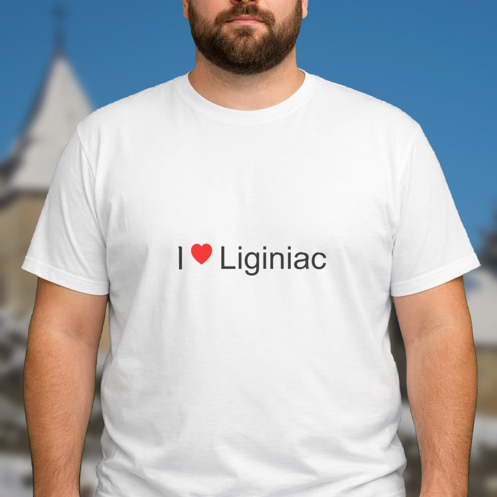 T-shirt I love liginiac