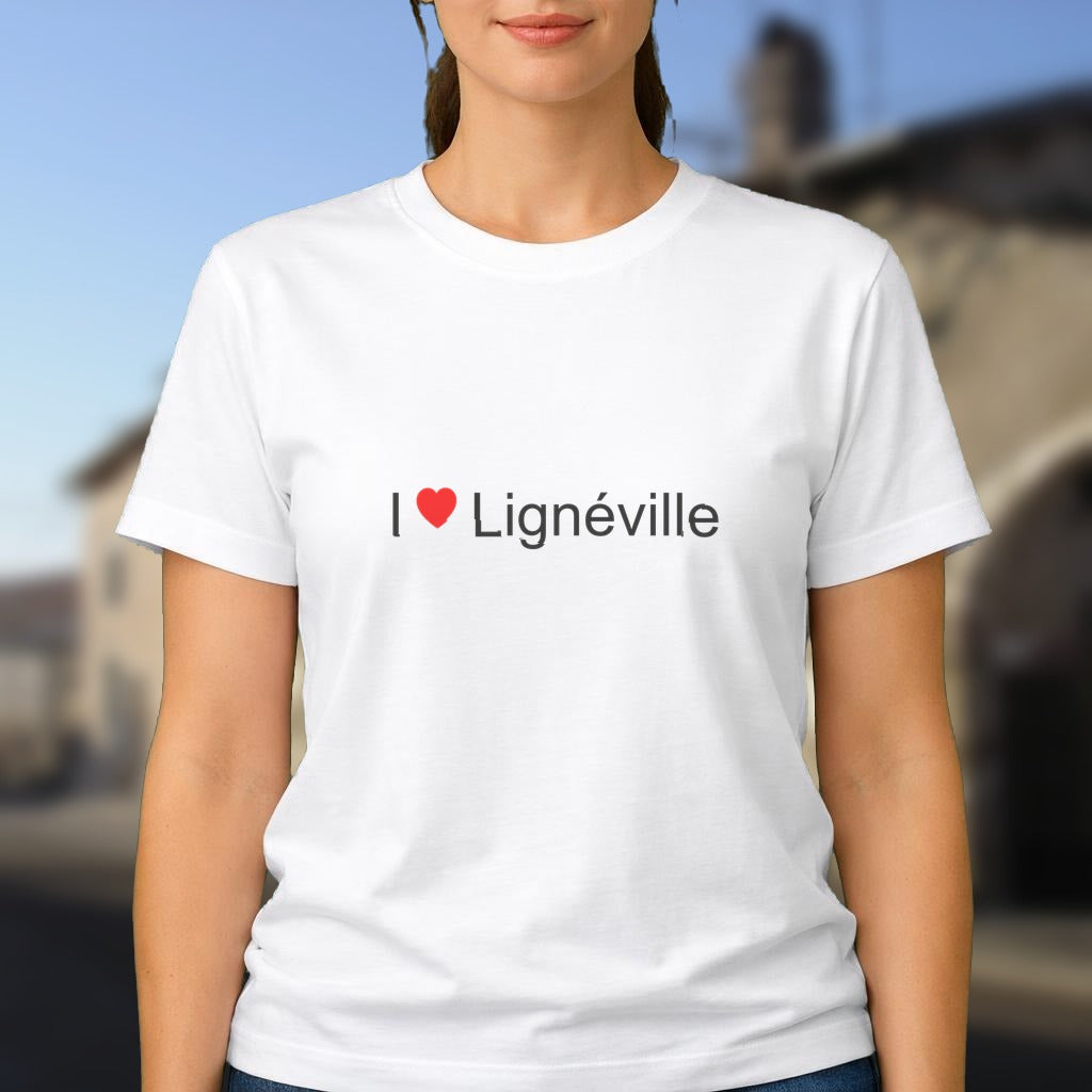 T-shirt I love lignéville