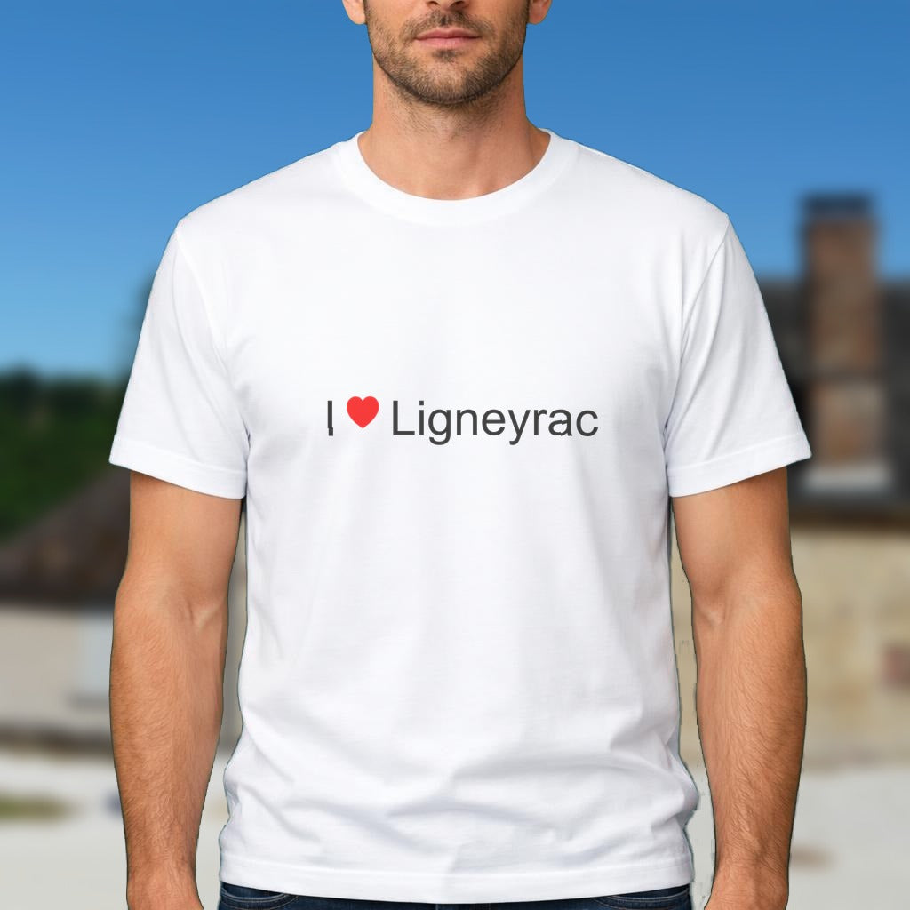 T-shirt I love ligneyrac