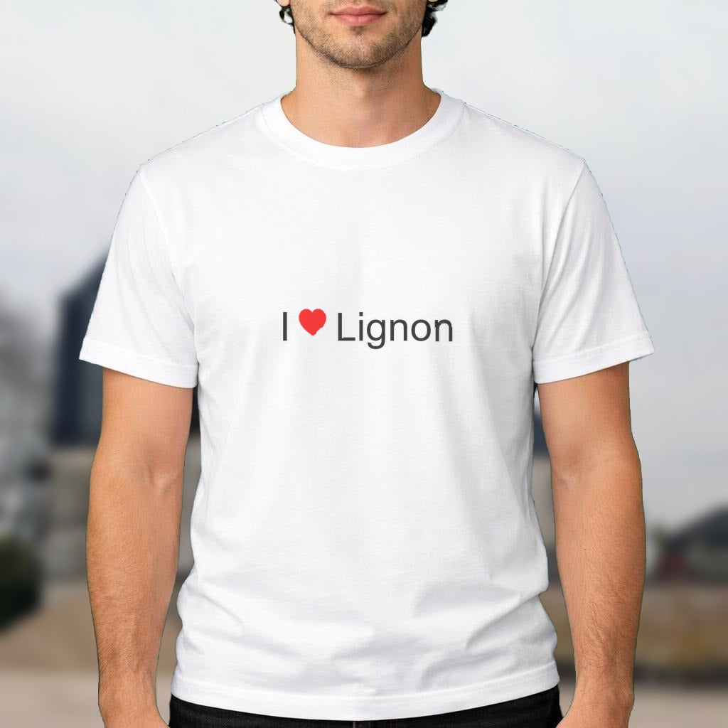 T-shirt I love lignon