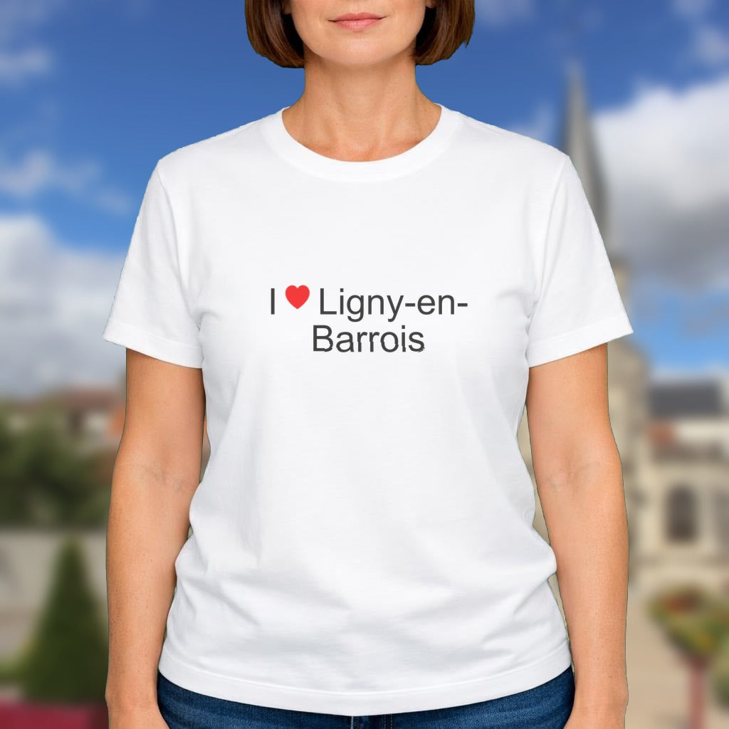T-shirt I love ligny-en-barrois