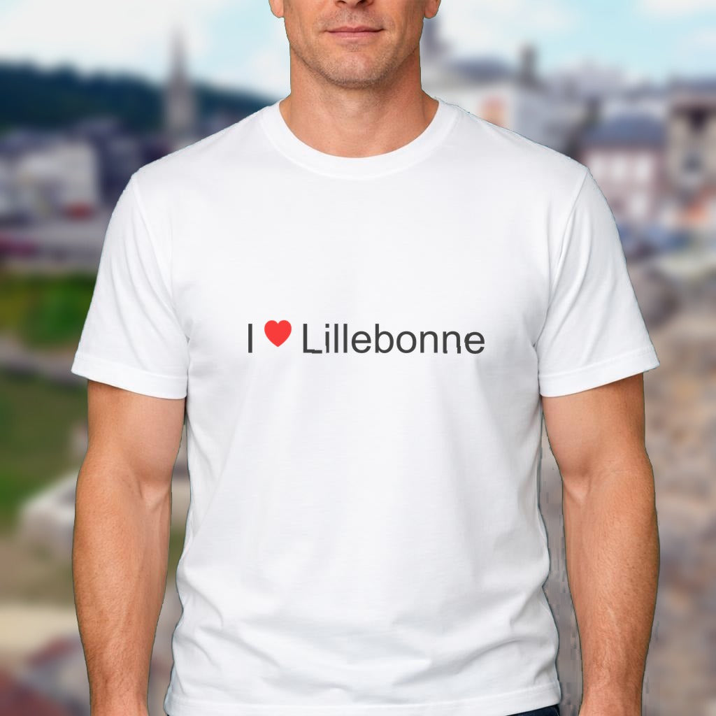 T-shirt I love lillebonne