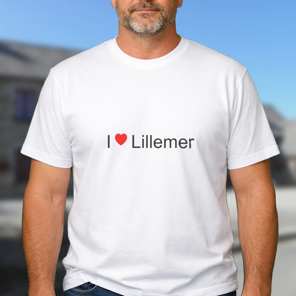 T-shirt I love Lille, Nord — Citeeshirt
