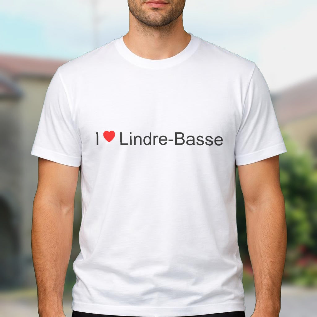 T-shirt I love lindre-basse