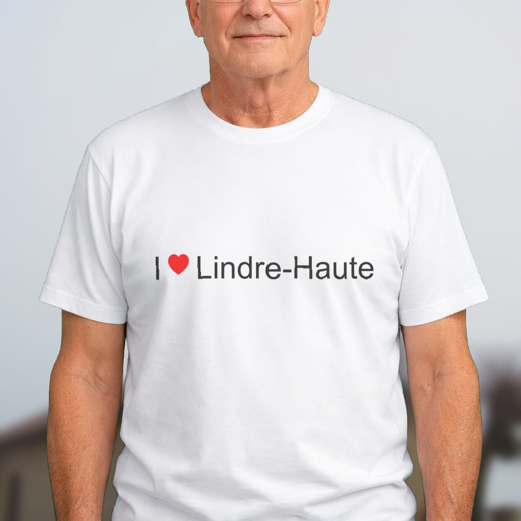 T-shirt I love lindre-haute