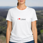 T-shirt I love liouc