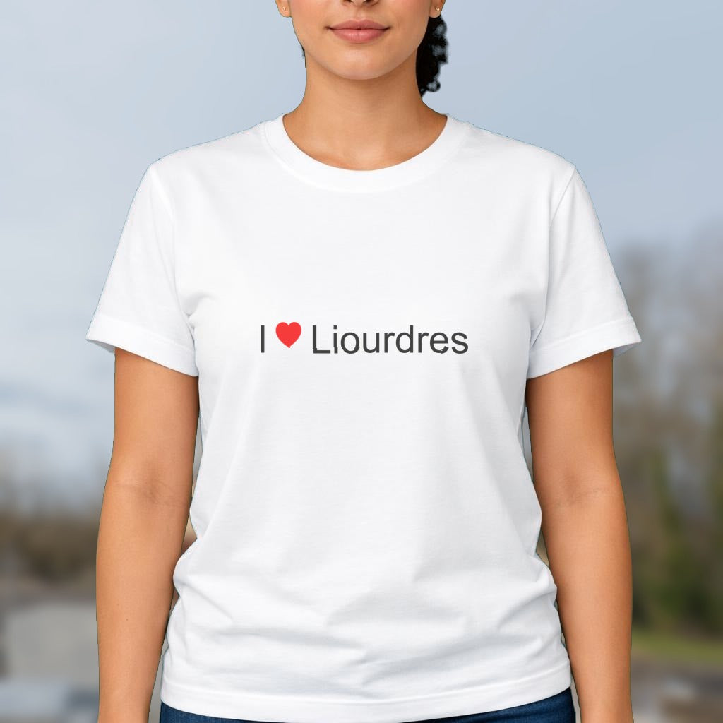 T-shirt I love liourdres