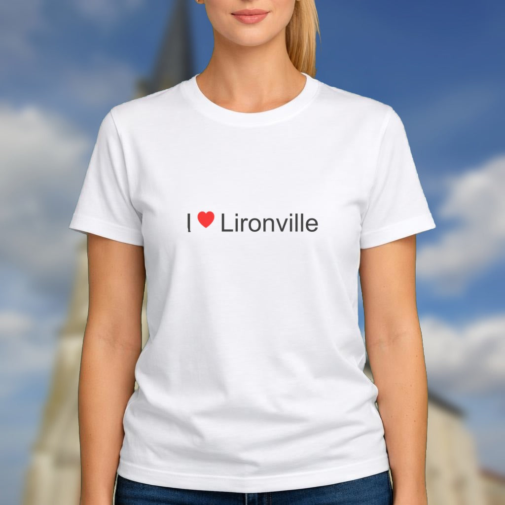 T-shirt I love lironville