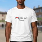 T-shirt I love lisle-sur-tarn