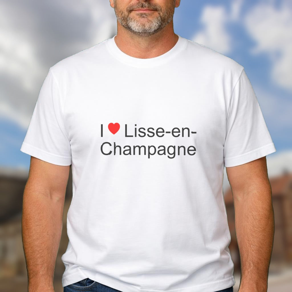 T-shirt I love lisse-en-champagne