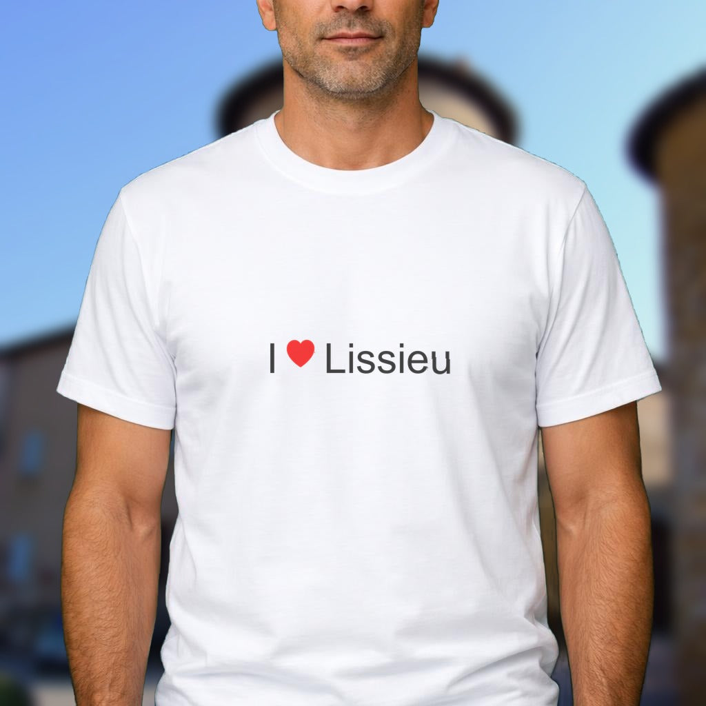 T-shirt I love lissieu