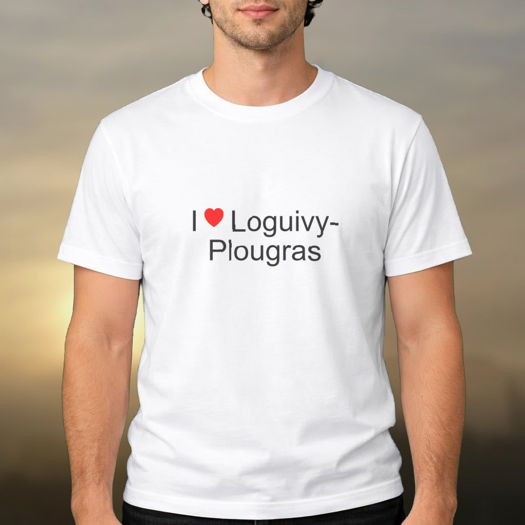T-shirt I love loguivy-plougras