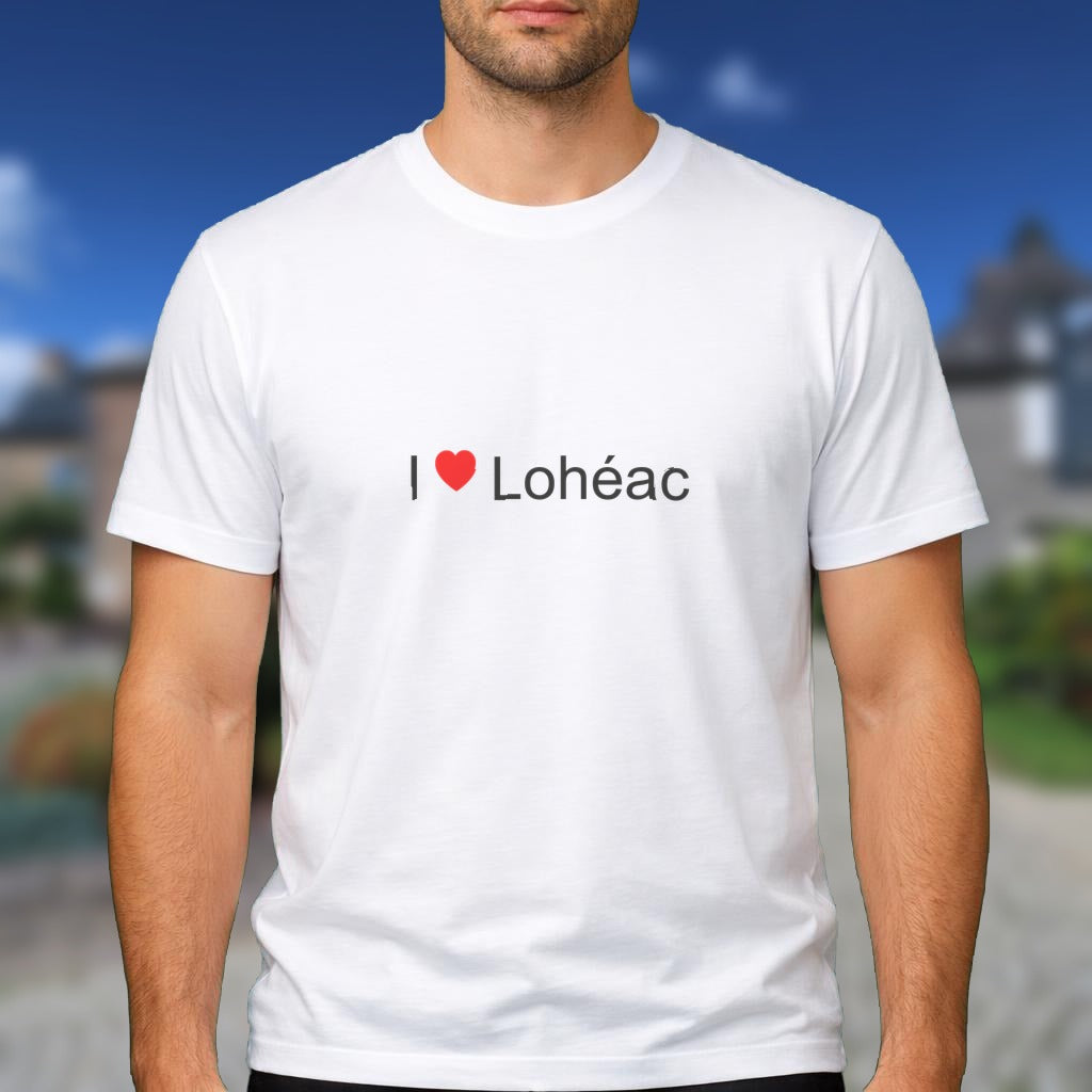 T-shirt I love lohéac