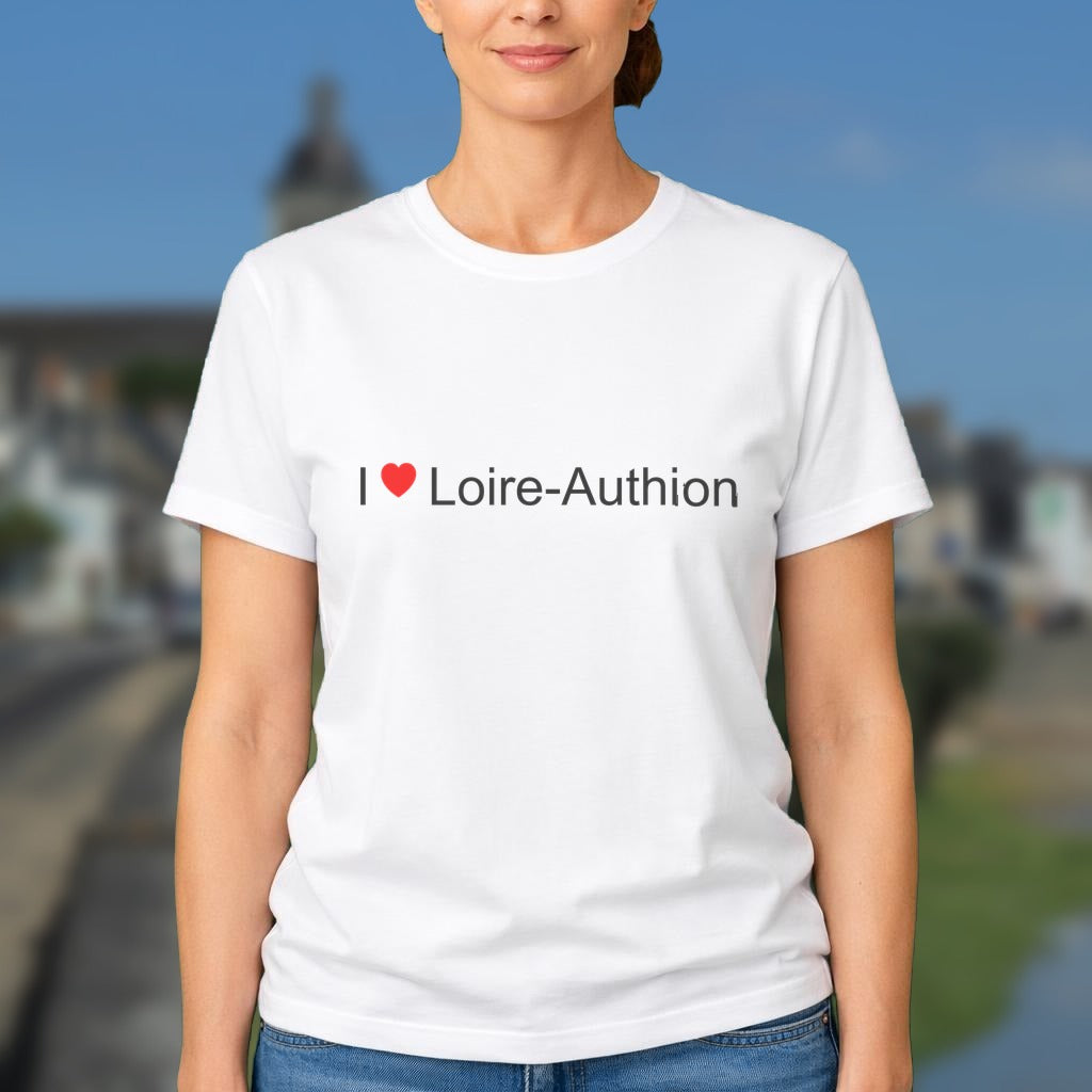 T-shirt I love loire-authion