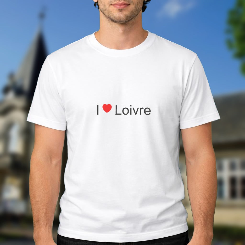 T-shirt I love loivre