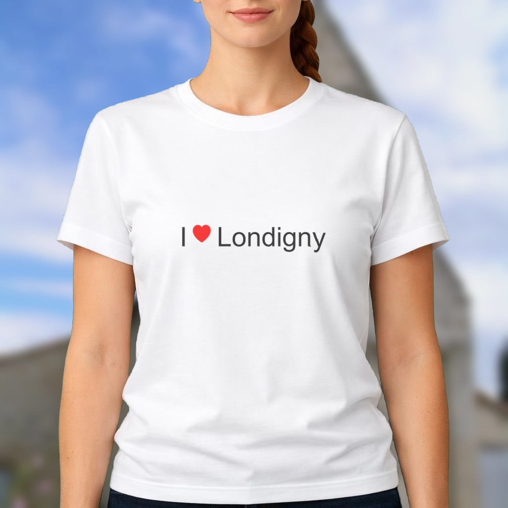 T-shirt I love londigny