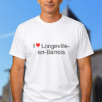 T-shirt I love longeville-en-barrois