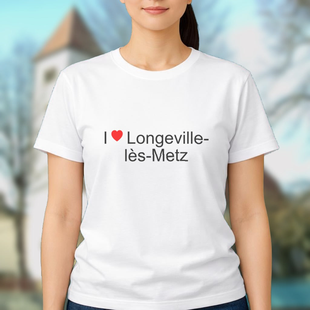 T-shirt I love longeville-lès-metz