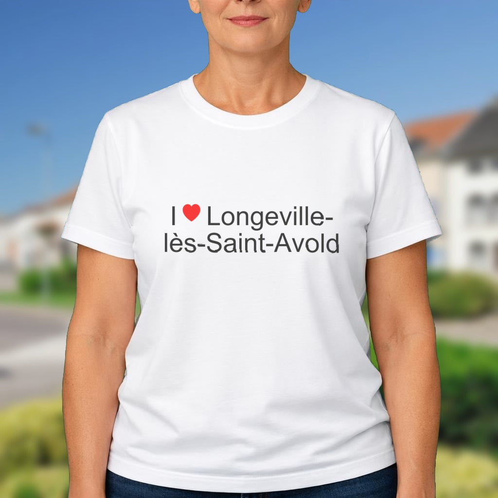 T-shirt I love longeville-lès-saint-avold